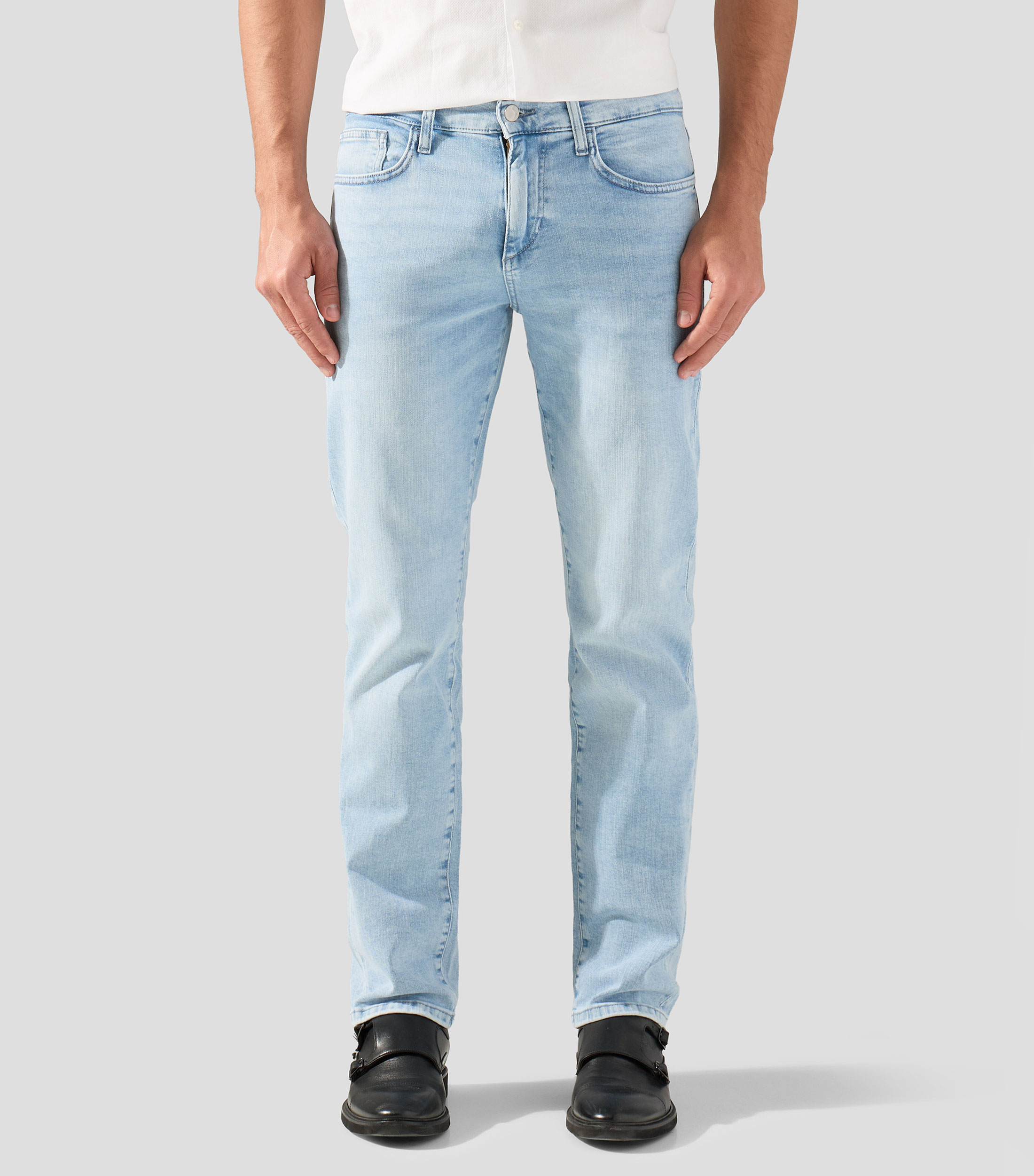 Jeans de corte straight Hombre